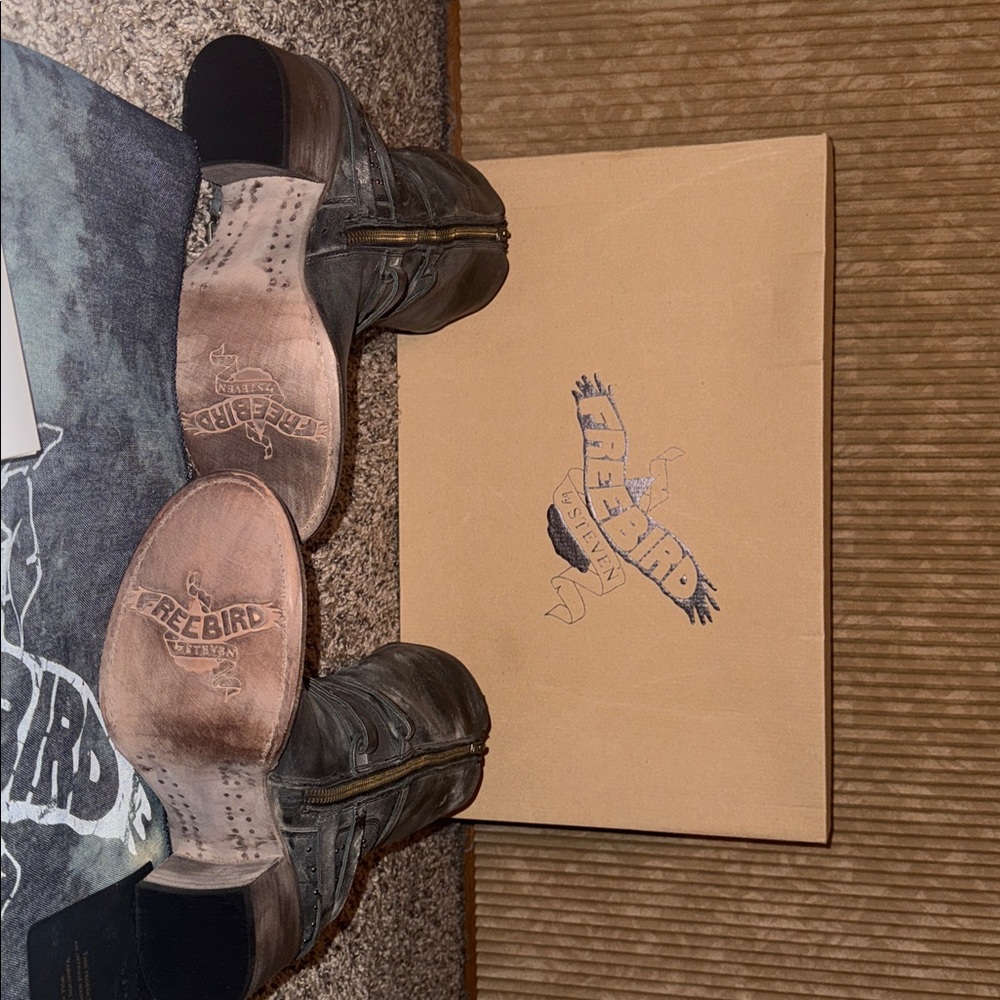 Freebird by Steven Coy Boots -Brand New In Box With Receipt. Retails $395.00 - Picture 7 of 8